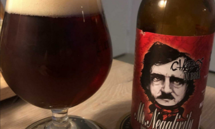 Mr Negativity dubbel van Chaos Bieren